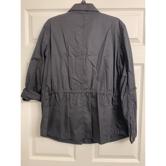Buffalo David Bitton L Utility Lightweight Cotton Jacket Black - Picture 3 of 7